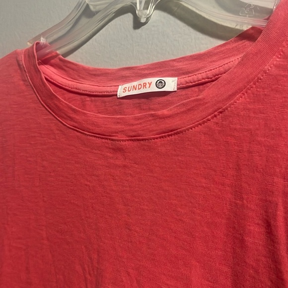 Sunday by Anthropology Pink Wash long sleeve top - Picture 3 of 6